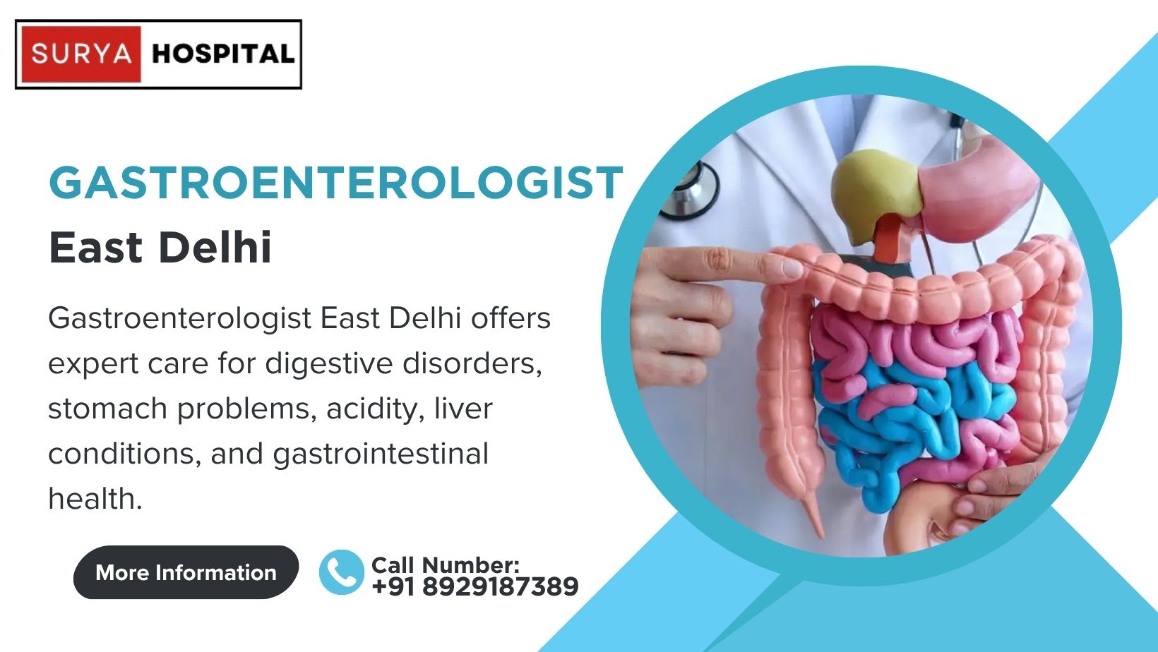 Gastroenterologist East Delhi for Stomach and Liver Care